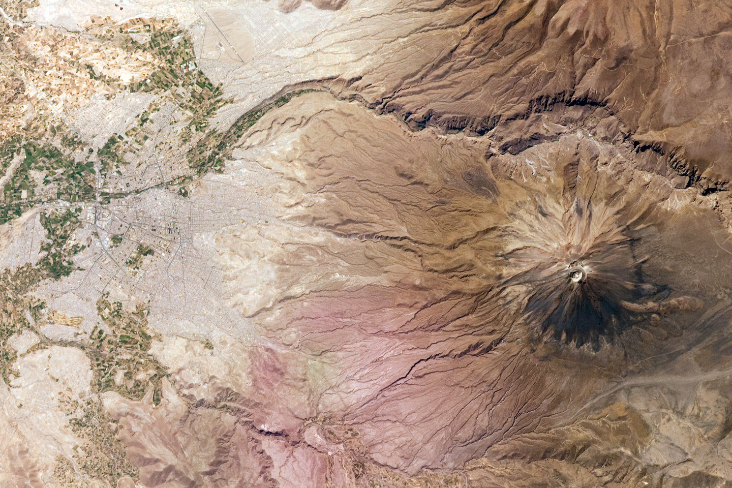 Canteras de sillar en las afueras de Arequipa